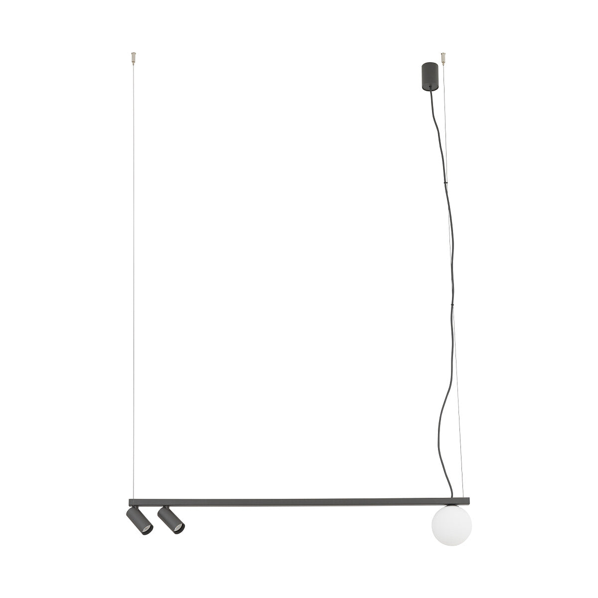 FOURTY III | lineaire design hanglamp | 3 lichtpunten