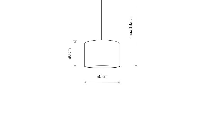 HOTEL MOOD hanglamp maattekening