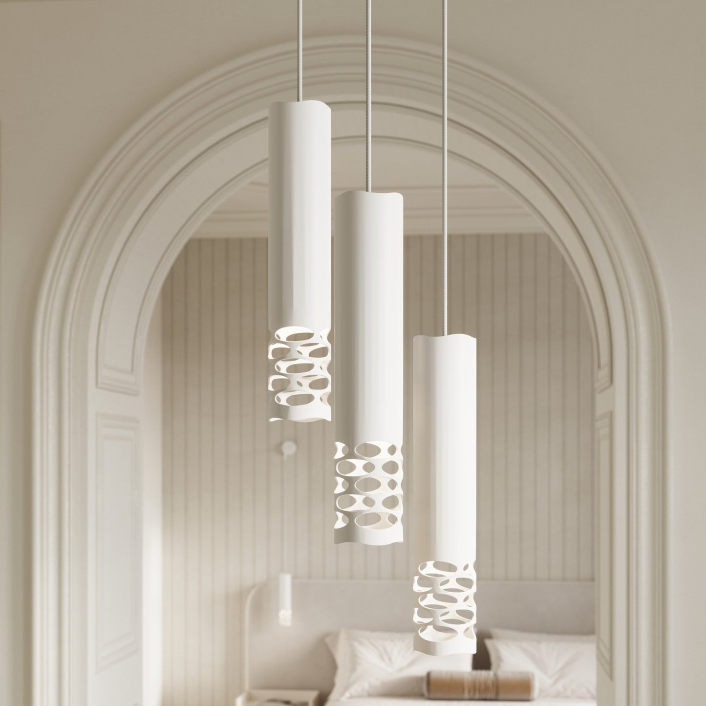 LIRO langwerpige wandlamp wit