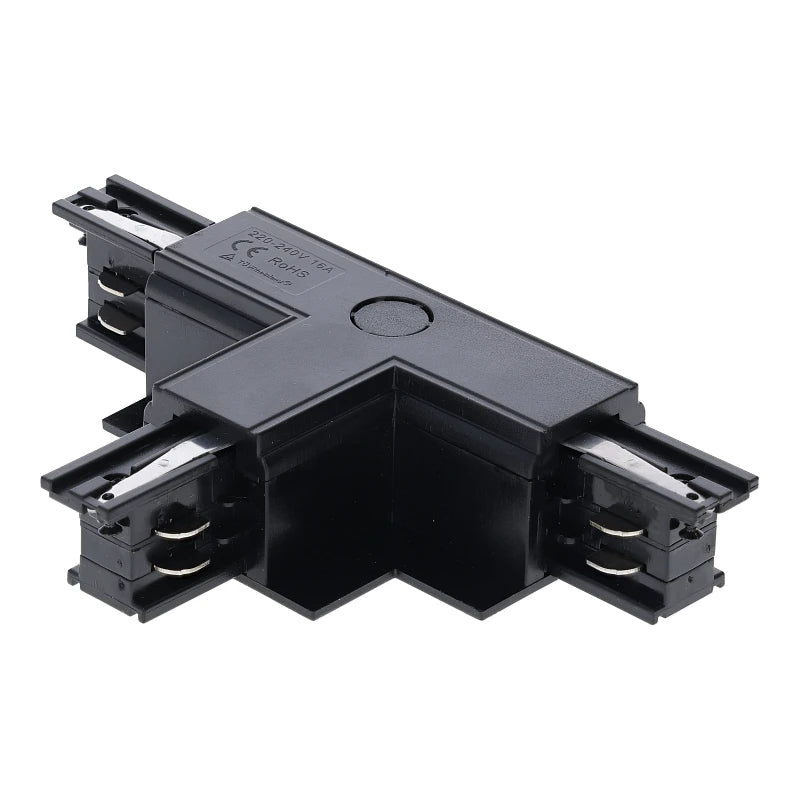 Lumexa inbouw T-connector rechts-2 zwart
