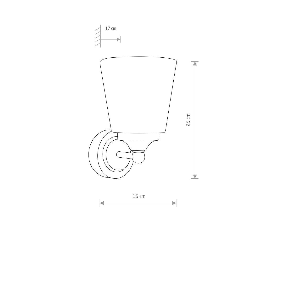 BALI wandlamp sfeerbeeld