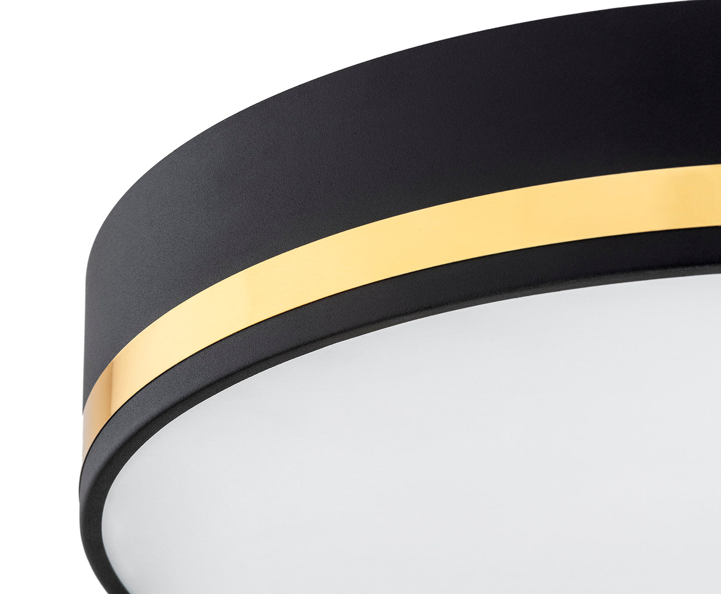 Amore plafondlamp Zwart met goud