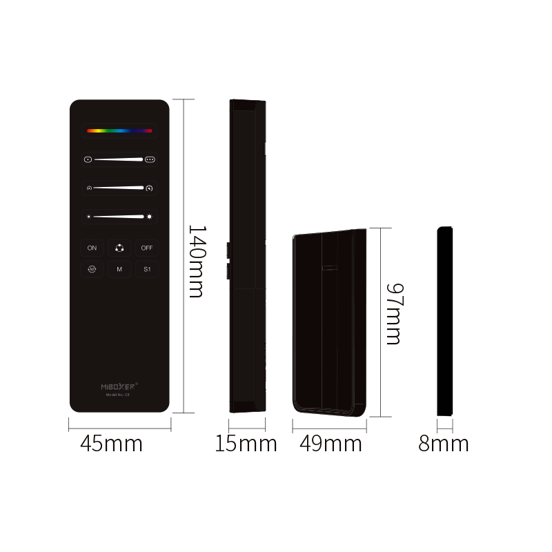 Mi-Light Afstandsbediening Magic LED Strip (C6)