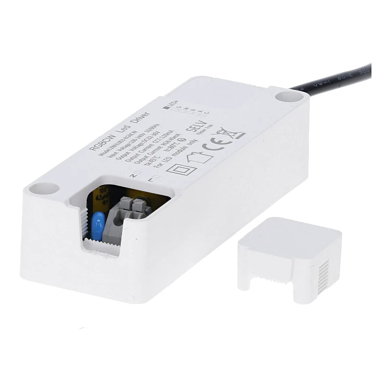 Eclaro Slim-Fit LED recessed spotlight black 5W Zigbee 3.0 RGB+CCT