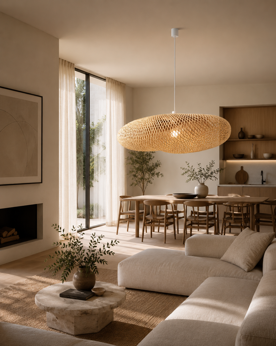 HAVANA | bamboe hanglamp | boho pendel | E27