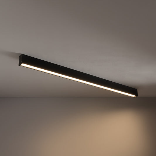 Linea Outline LED Ceiling Lamp Black 35W