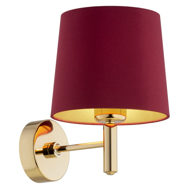 Ponte Plus wandlamp Rood