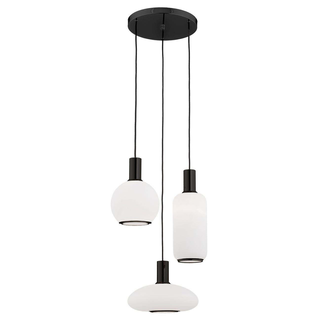 Sagunto Plus hanglamp 3-lichts