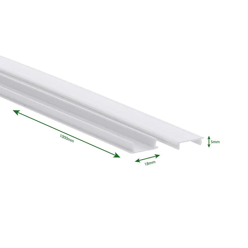TrackCover | 1-phase track blanking plate | black or white