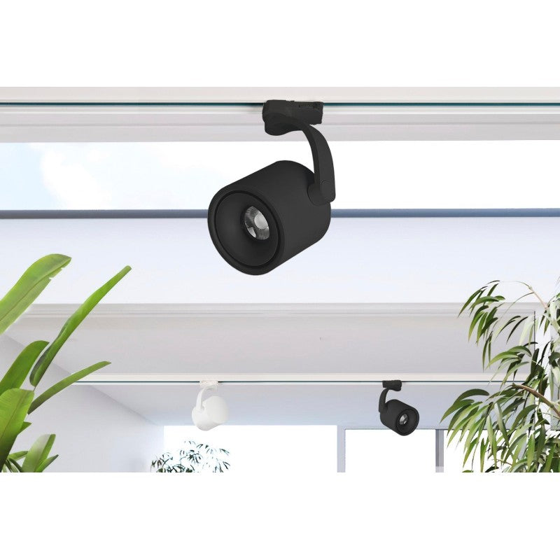 COSTA ARM | Ράγα σποτ | 3-LINE 230V | 12W | 3000K | λευκό ή μαύρο