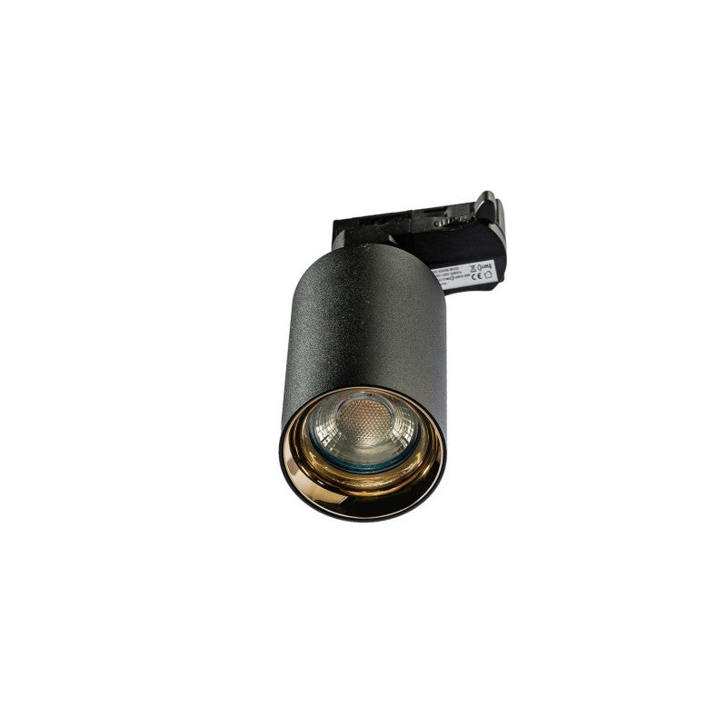 EIGER | Spot sur rail | 3-LINE 230V | or, blanc, noir ou noir/or