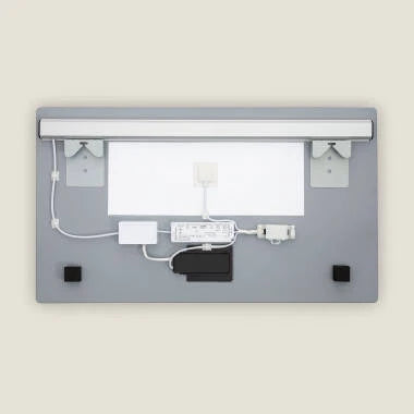 LED badkamerspiegel 40x70 cm anticondens boven wastafel