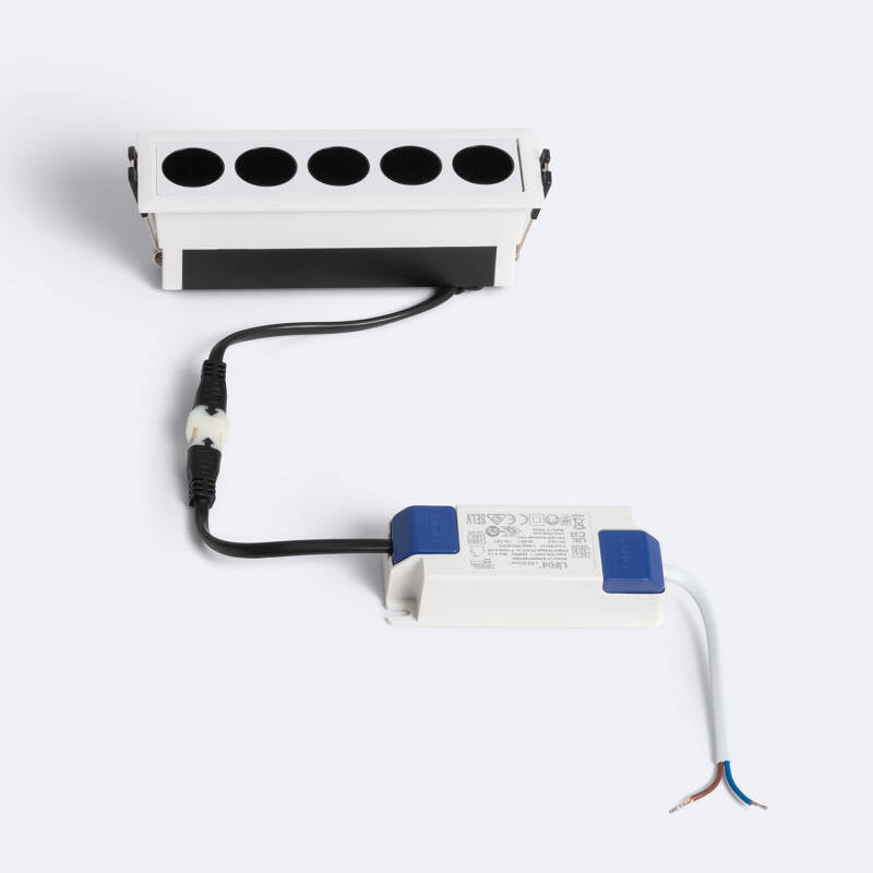 Lumaro lineaire LED inbouwspot afmetingen