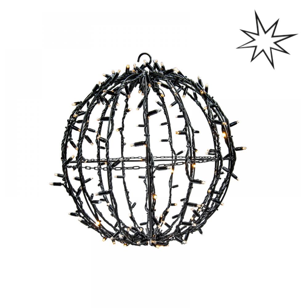 Verlichte 3D-bal 50cm