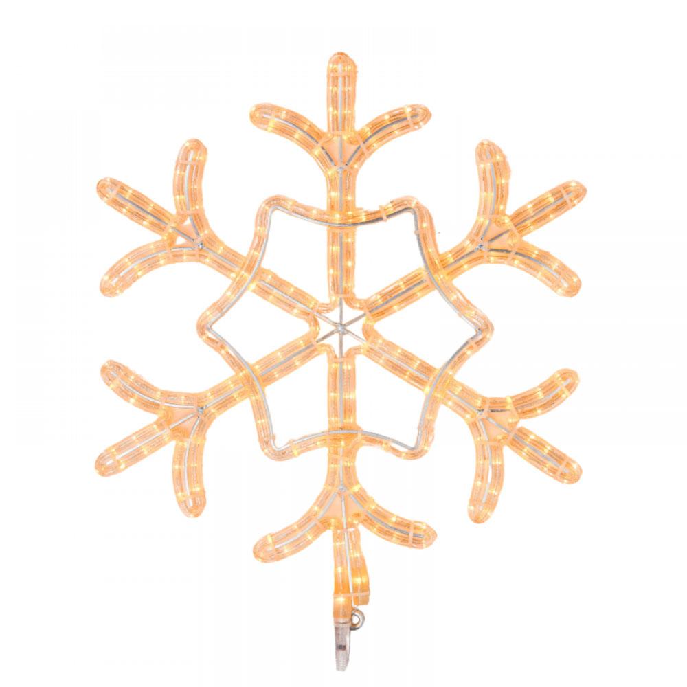 Lichtmotief sneeuwvlok 60x52cm
