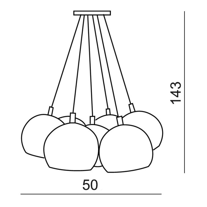 Azzardo NOA hanglamp
