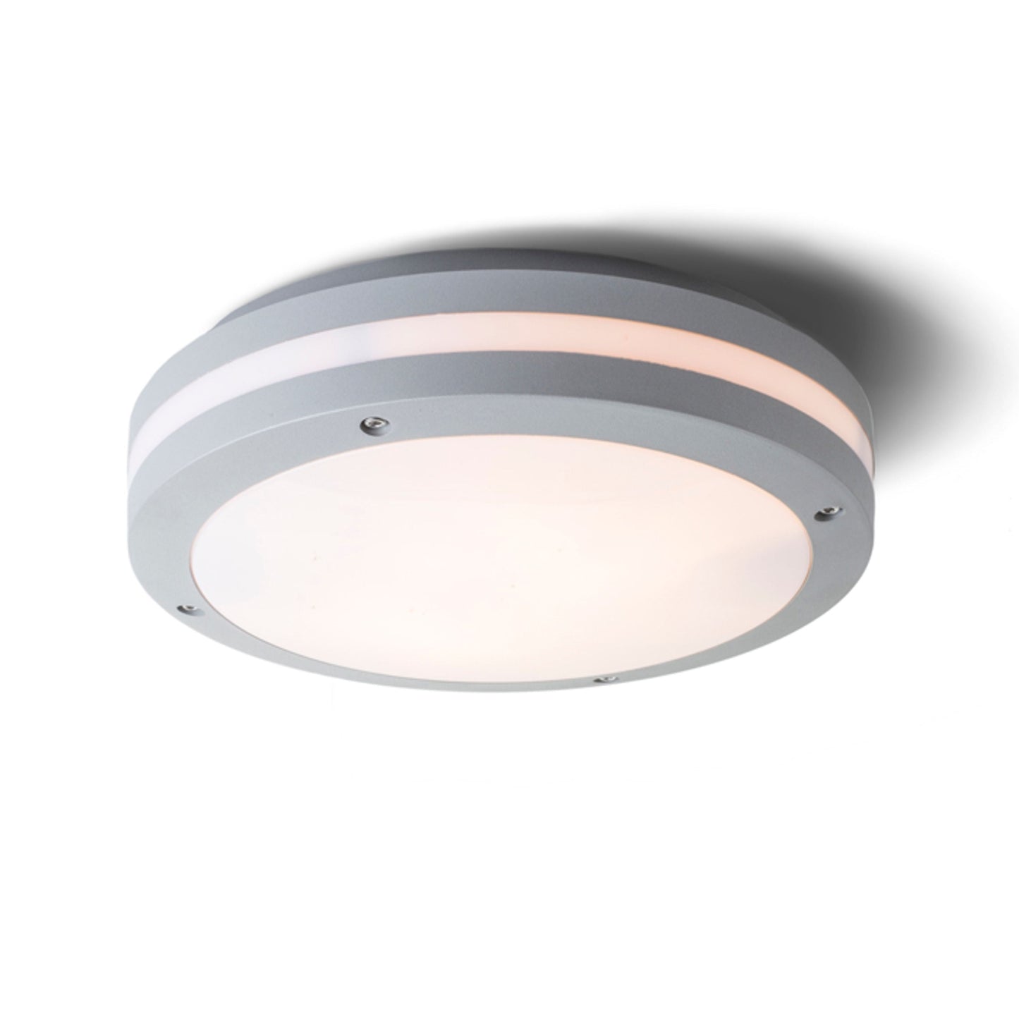 SONYA 30 buiten plafondlamp zilvergrijs 2x E27