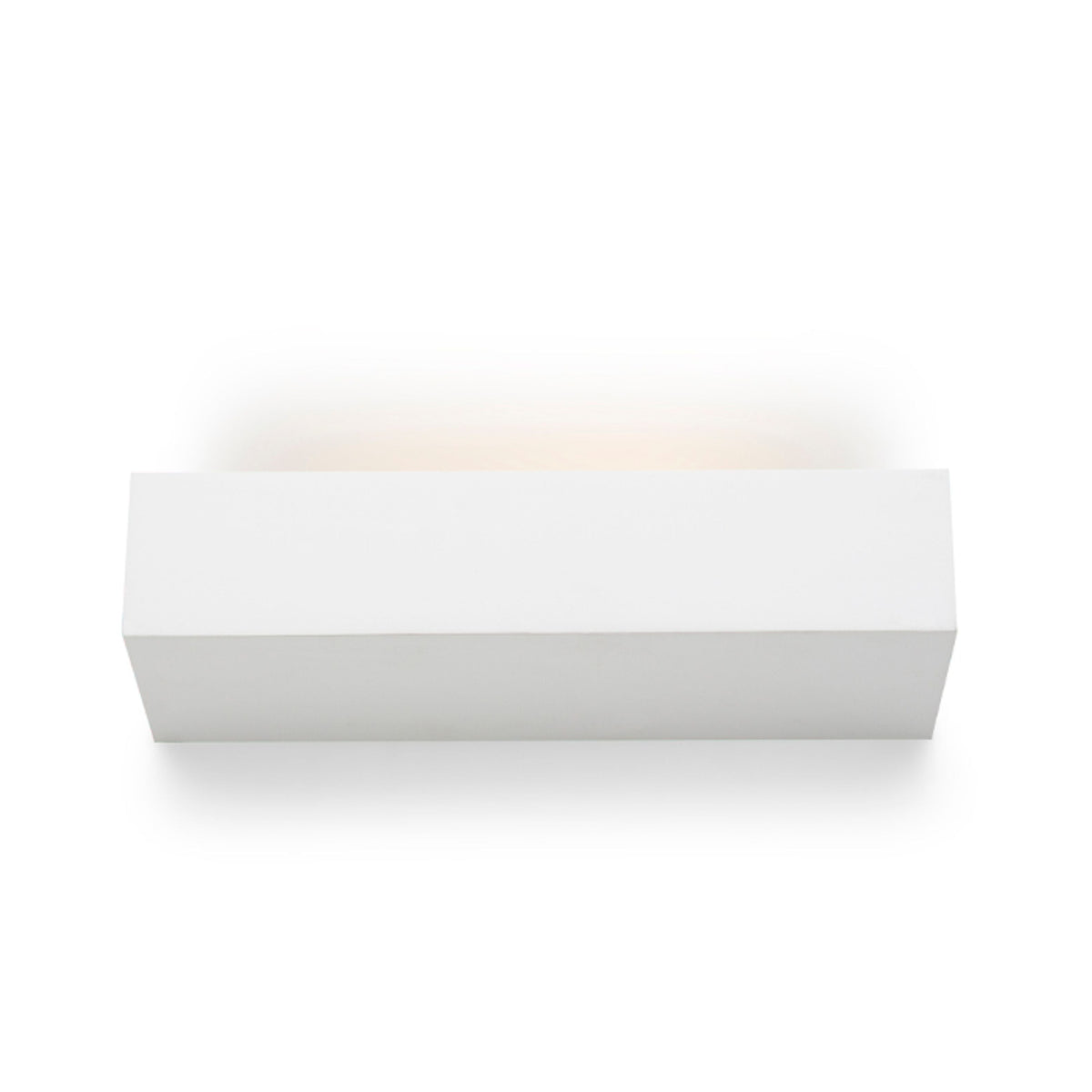 WIM | vlakke gips wandlamp | G9 | overschilderbaar | met of zonder lichtbron