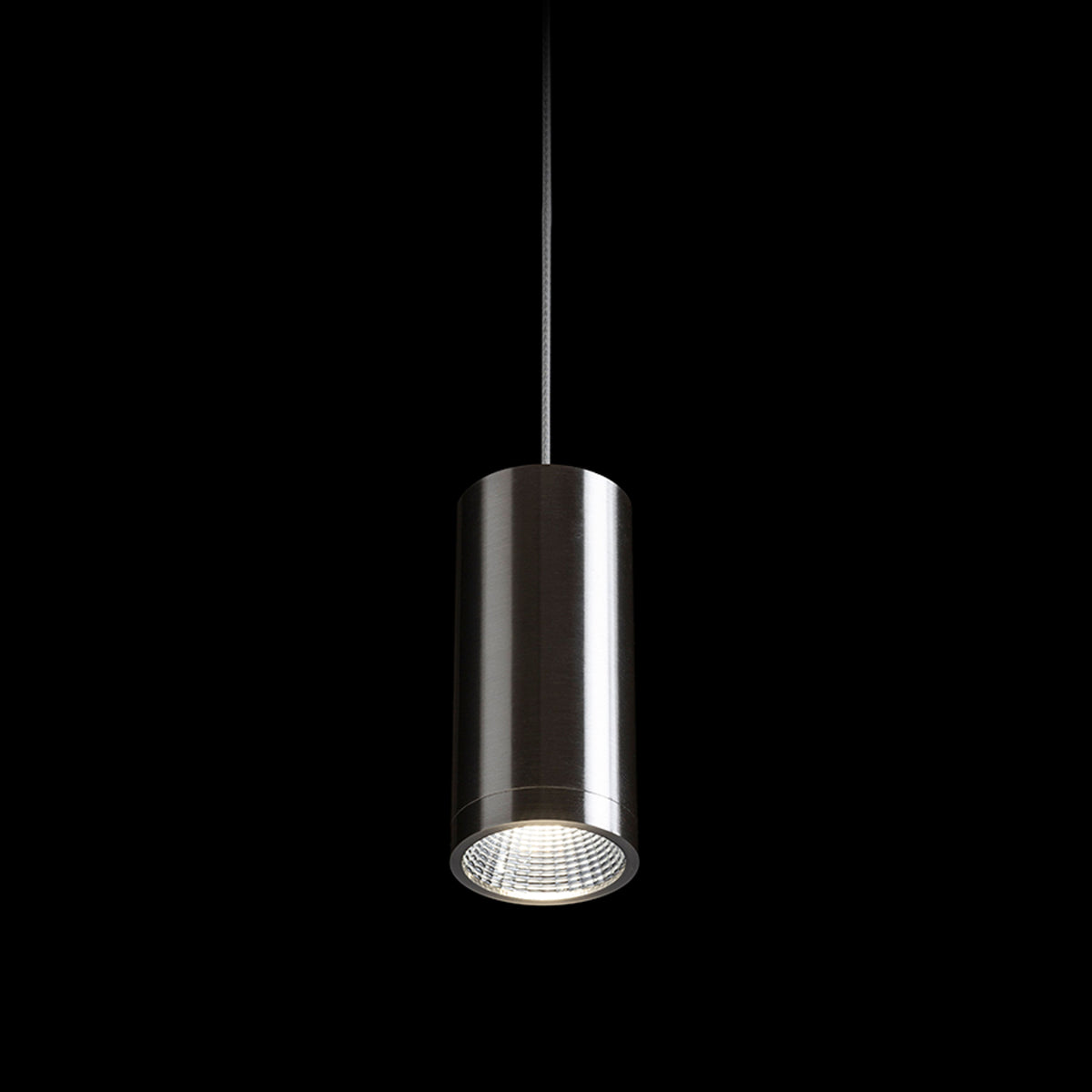 BOGARD | cylindrical LED pendant light | 5W 472lm 3000K | matt black or matt nickel