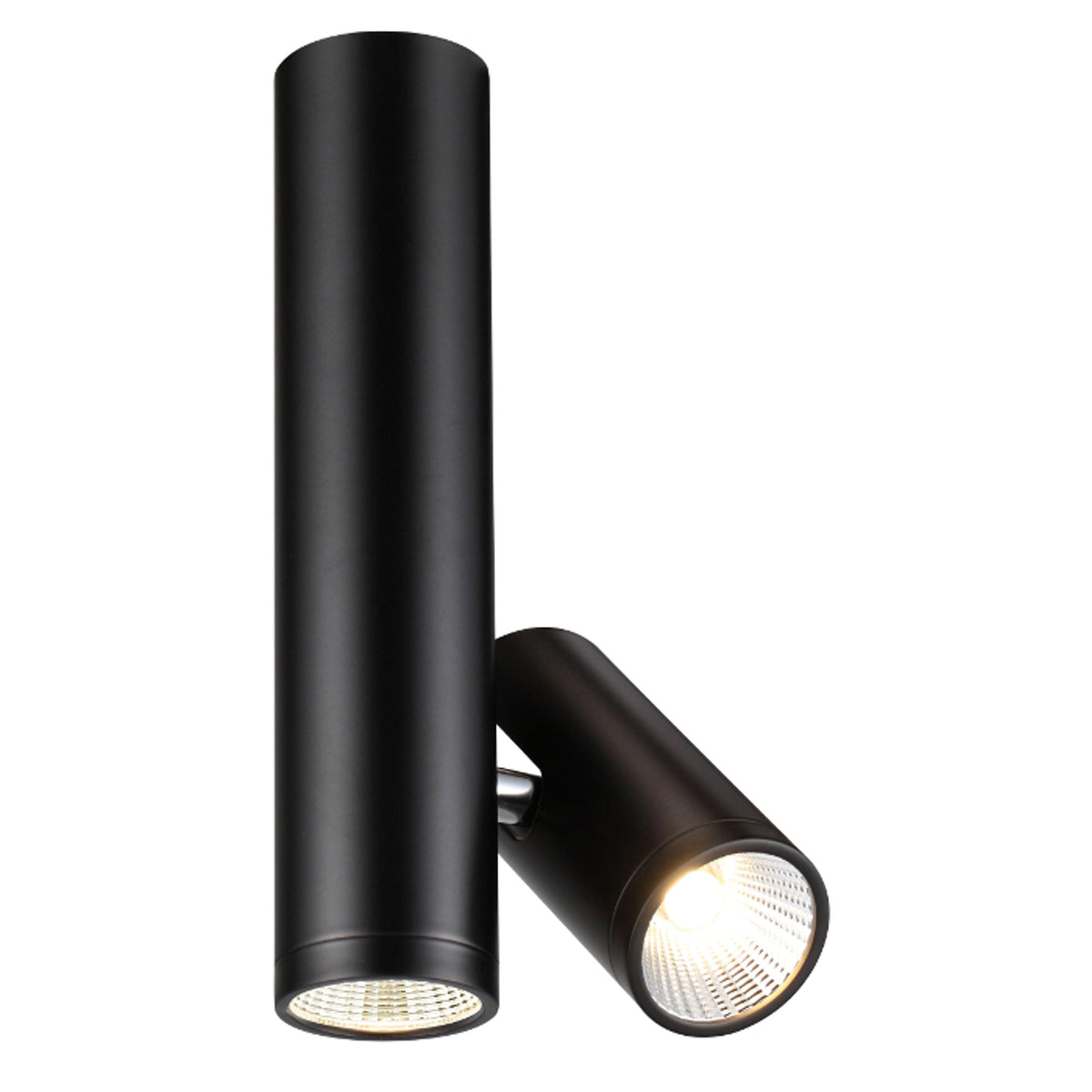 BOGARD TWIN | faretto LED con riflettore fisso e orientabile | 700 lm 3000 K | nero opaco