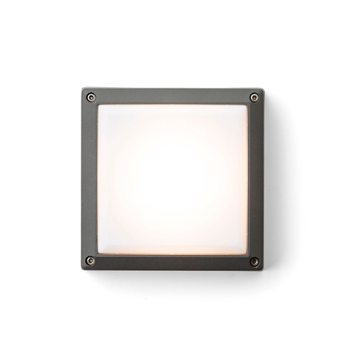 DELTA 145 utenpåliggende lampe | utendørs utenpåliggende lampe | GX53 | IP54 | antrasitt | med eller uten lyskilde