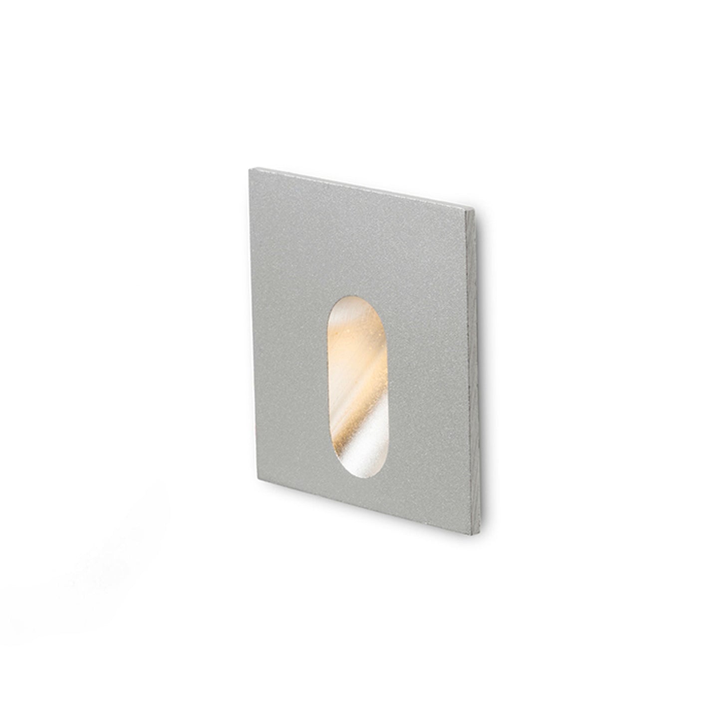 MEMPHIS SQ inbouw wandlamp zilvergrijs