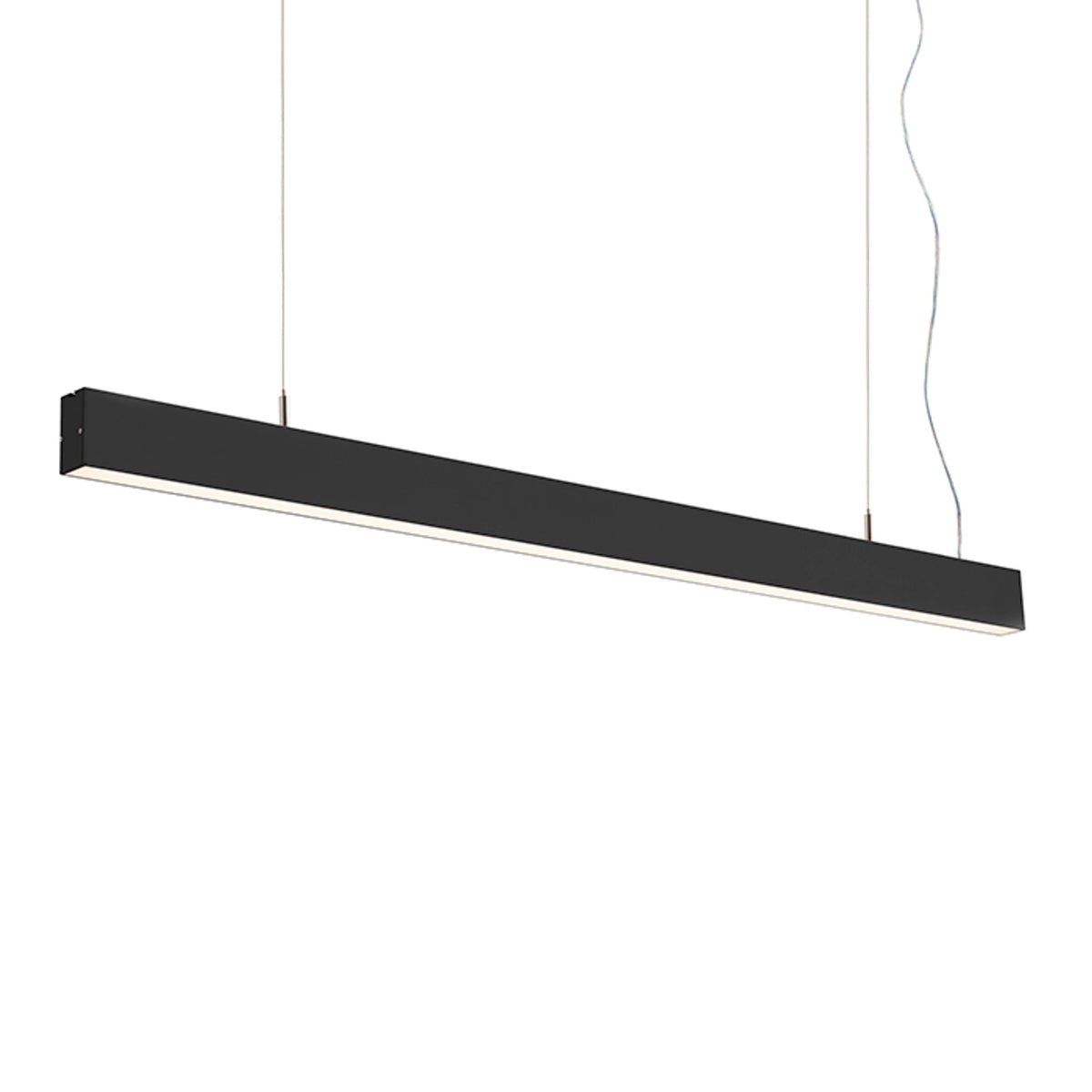 PESANTE 35 | lineaire LED hanglamp | 40W 3340lm 3000K | aluminium of zwart