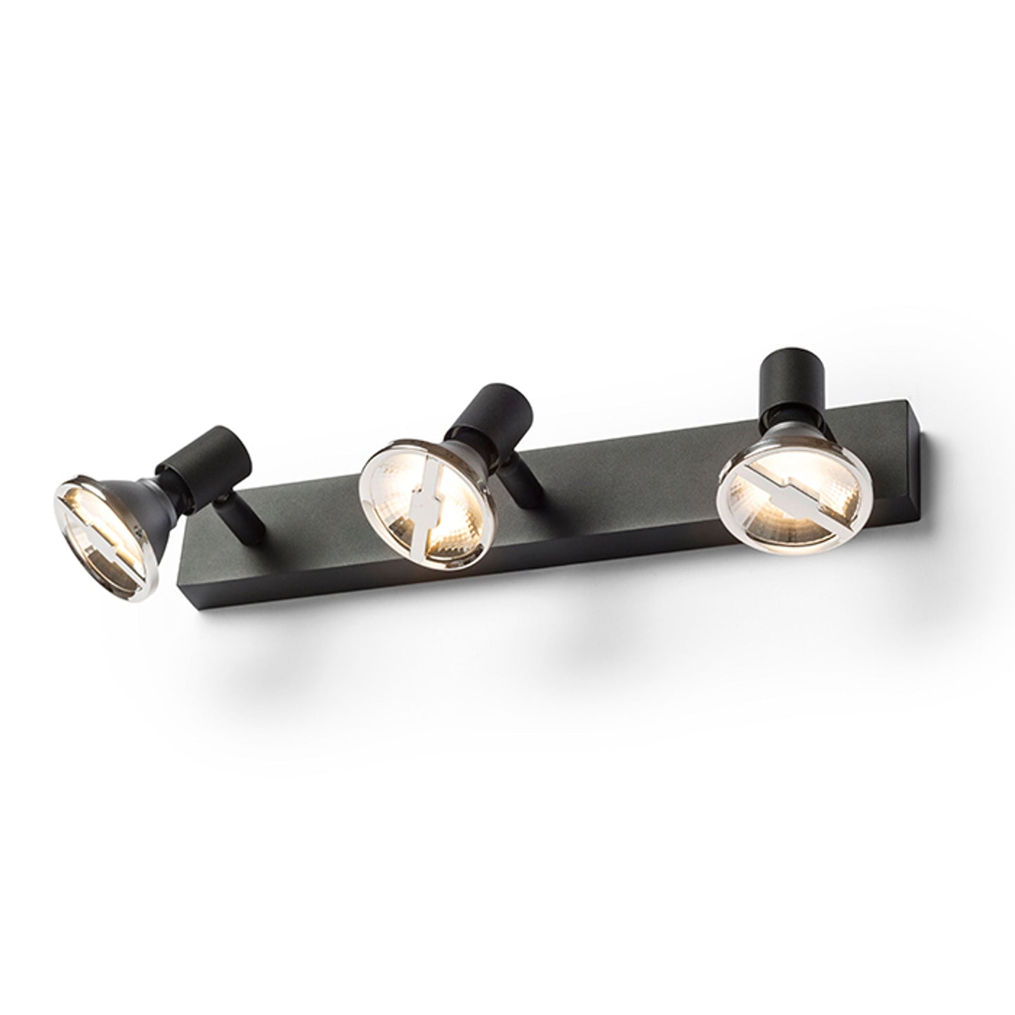 TRICA III | 3-lichts opbouwspot | GU10, wit of zwart