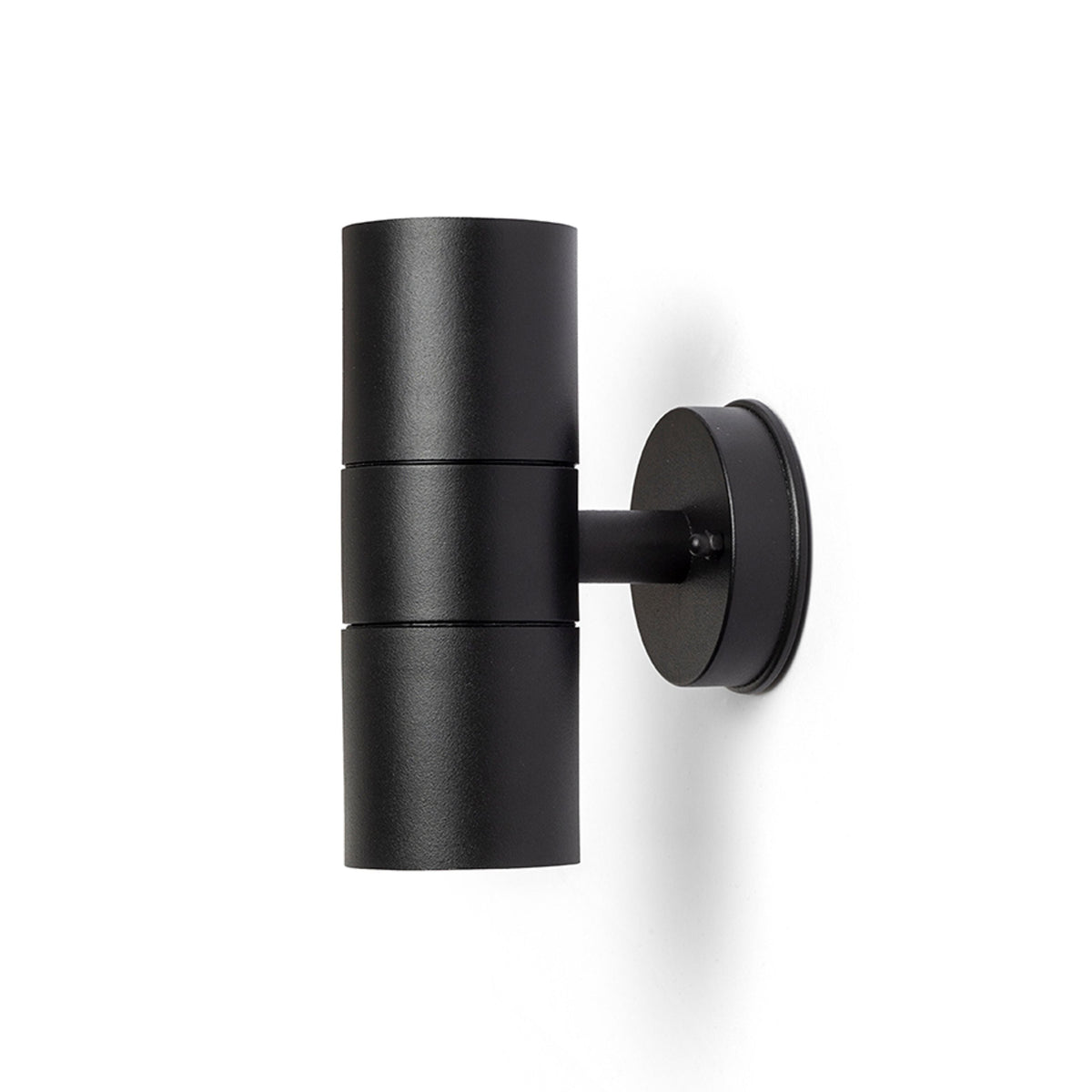 SORANO WALL | buiten wandlamp up-down | 2x GU10 | IP44 | zwart | met of zonder lichtbron