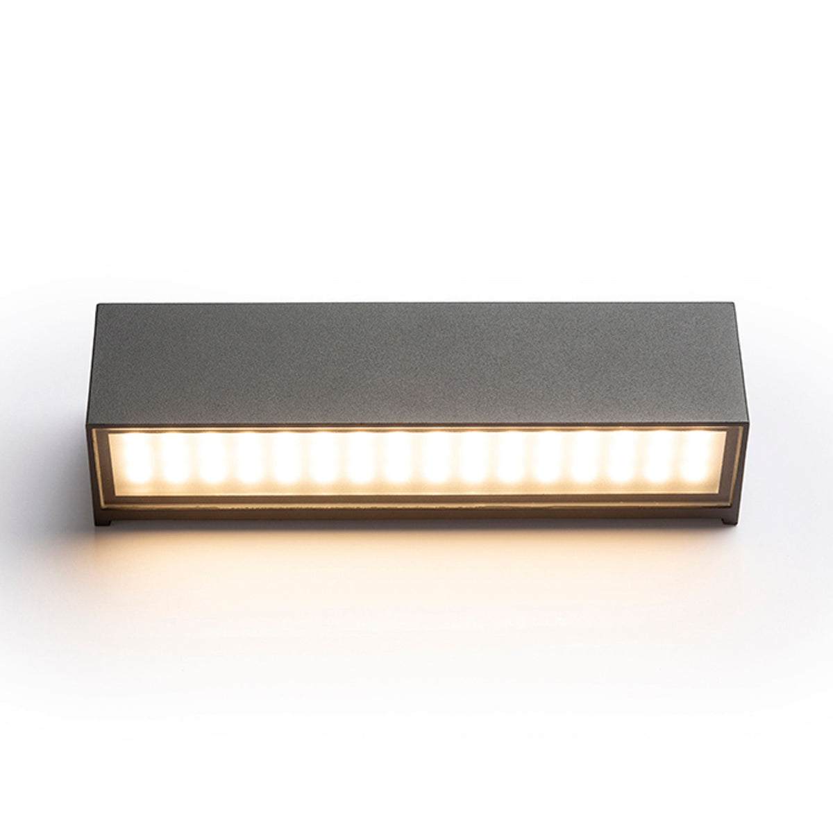 CAMARGUE | obdélníkové venkovní LED nástěnné svítidlo 22 cm | 6 W 550 lm 3000 K | IP65 | antracit