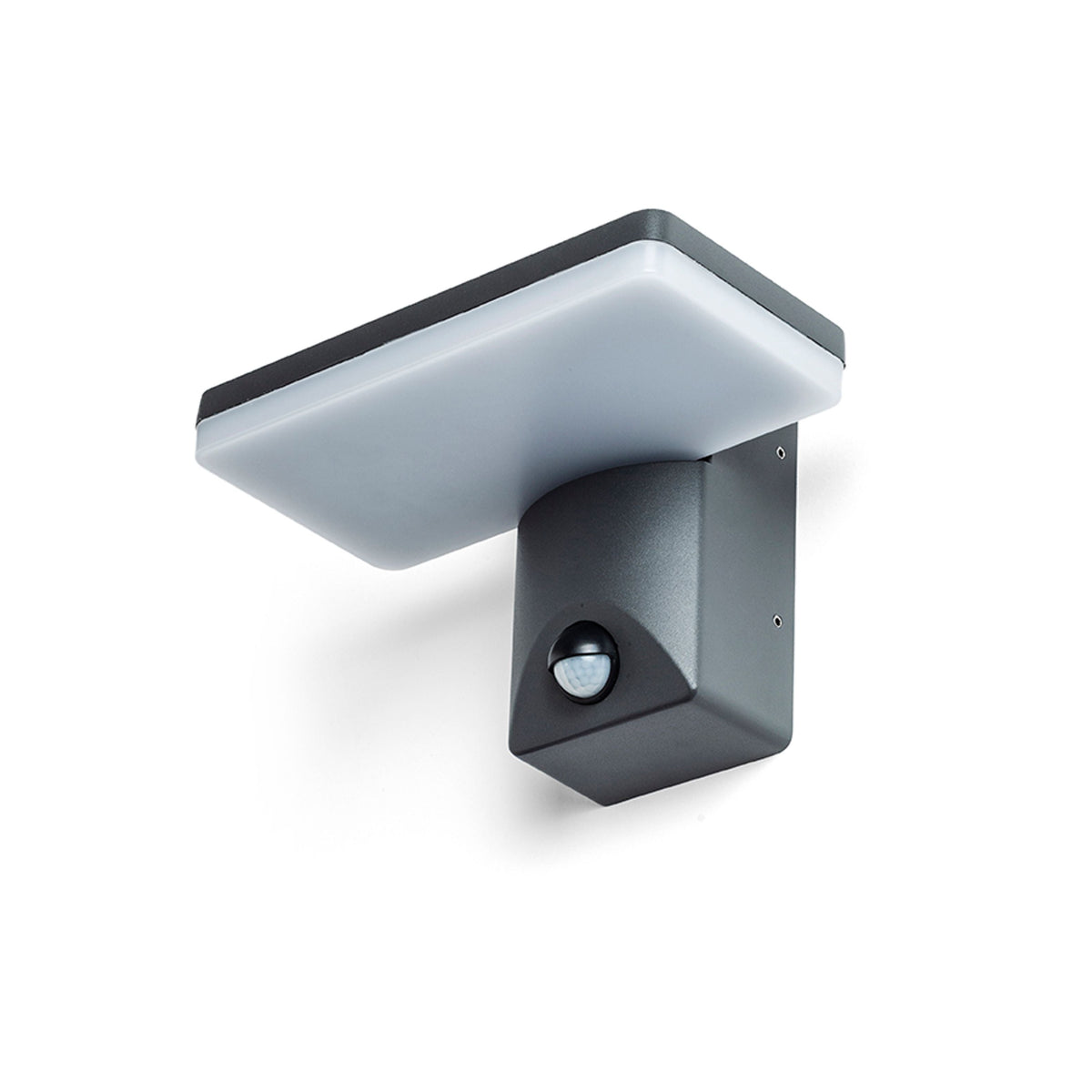 RINA PIR | buiten wandlamp met bewegingssensor | LED 12W 900lm 3000K | IP65 | antraciet