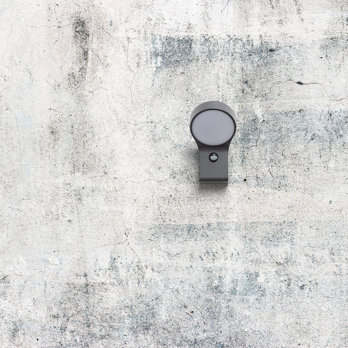 ELIA PIR | lampada da parete per esterni con sensore di movimento | LED 9W 720lm | IP44 | grigio antracite