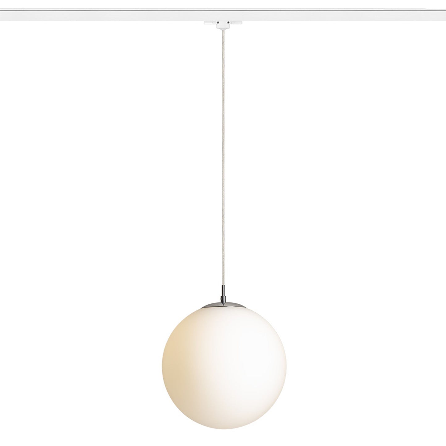 LUNA 30 | 3-fase hanglamp | opaalglas & chroom