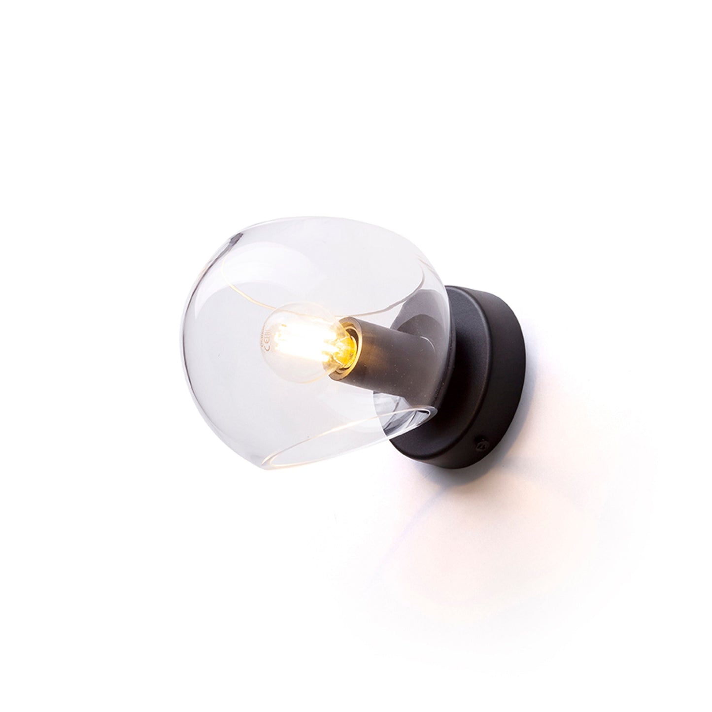 SOLARIS | glazen opbouwlamp | E14, 3 kleuren