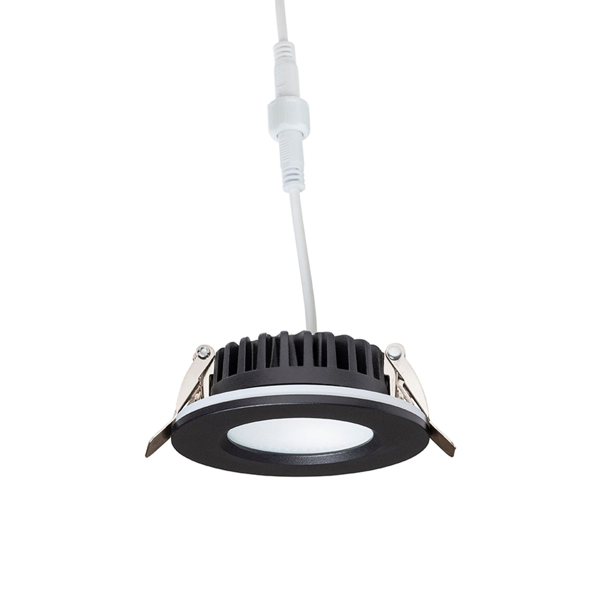 NONO | stmívatelné vestavné bodové svítidlo do koupelny | integrovaná LED 7 W 3000 K | IP65 bílé nebo černé
