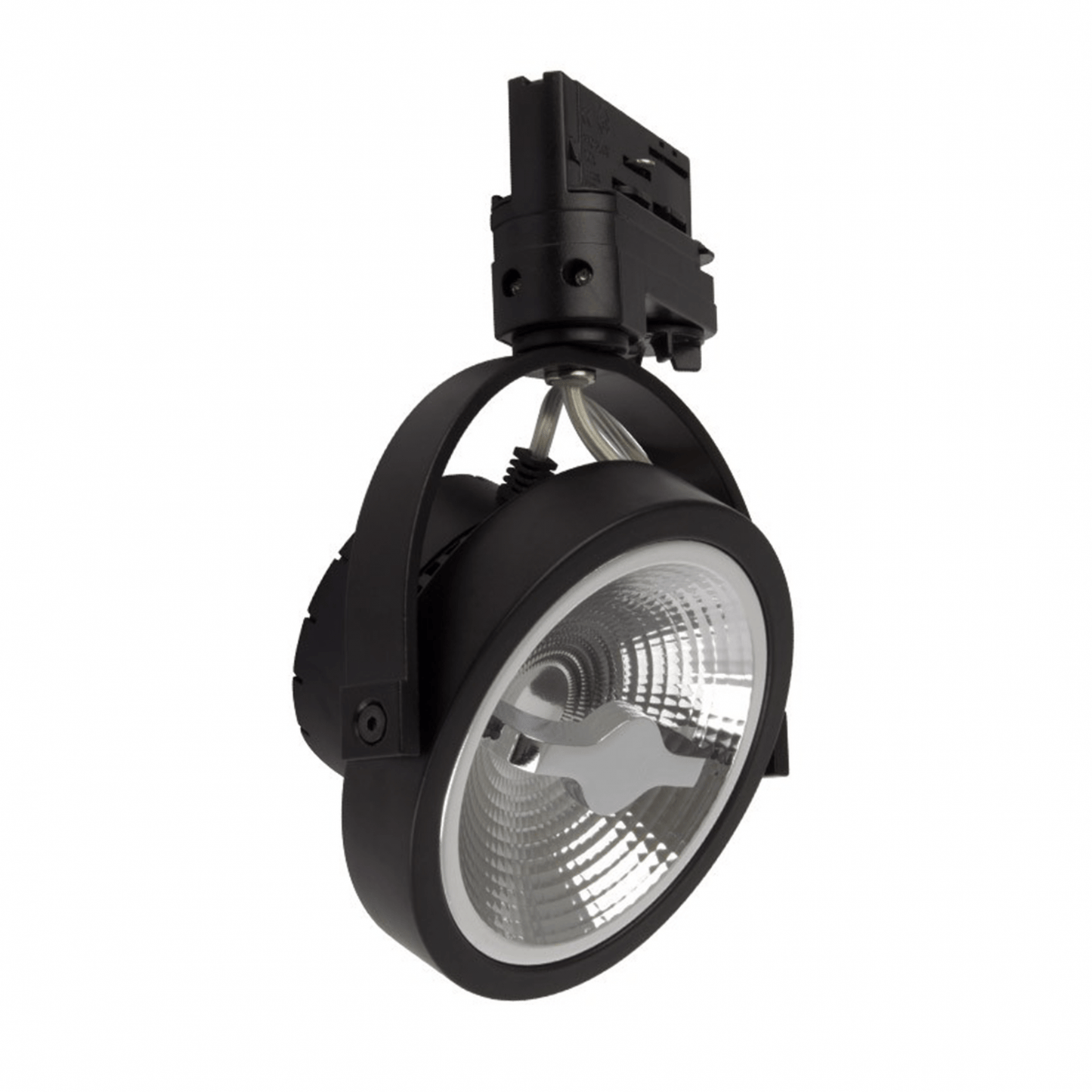 Tethivo 3-fase AR111 railspot zwart Dim-to-Warm