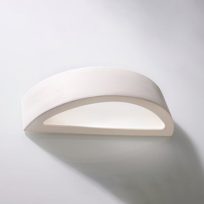 Wandlamp keramiek ATENA wit - sfeer