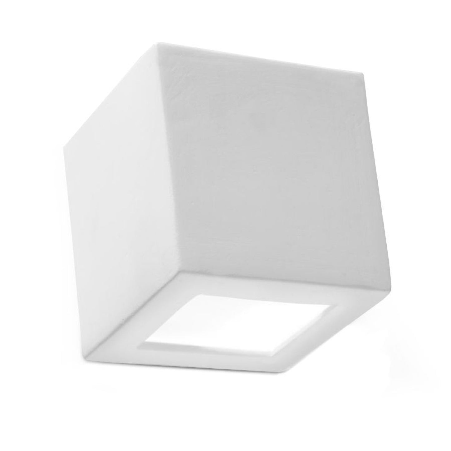Wandlamp keramiek LEO wit