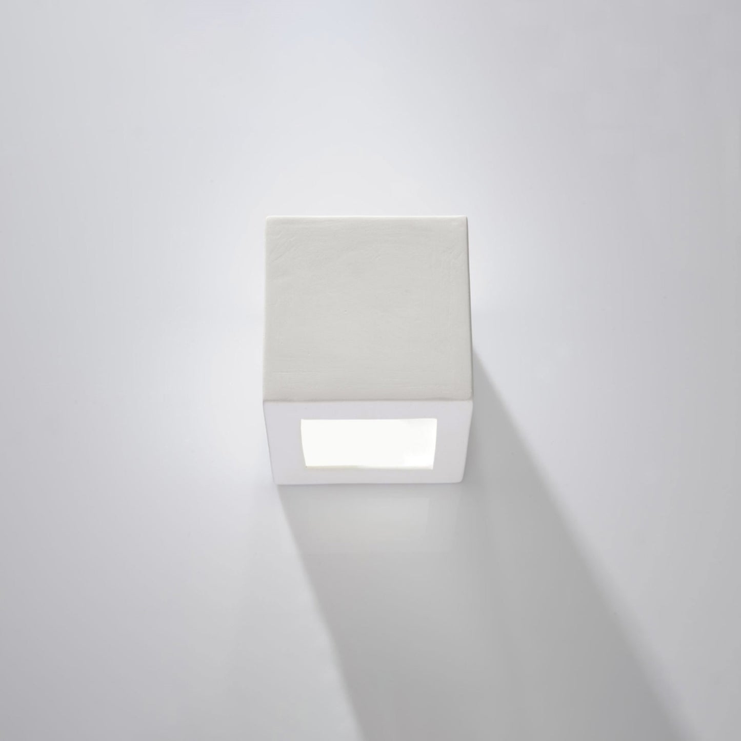 Wandlamp keramiek LEO wit - sfeer