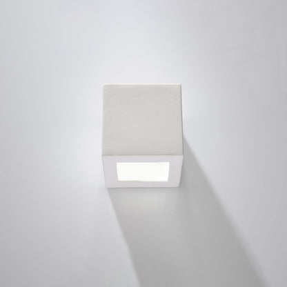 Wandlamp keramiek LEO wit - sfeer
