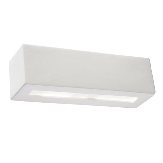 Wandlamp keramiek VEGA wit