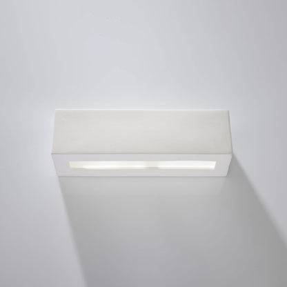 Wandlamp keramiek VEGA wit - sfeer