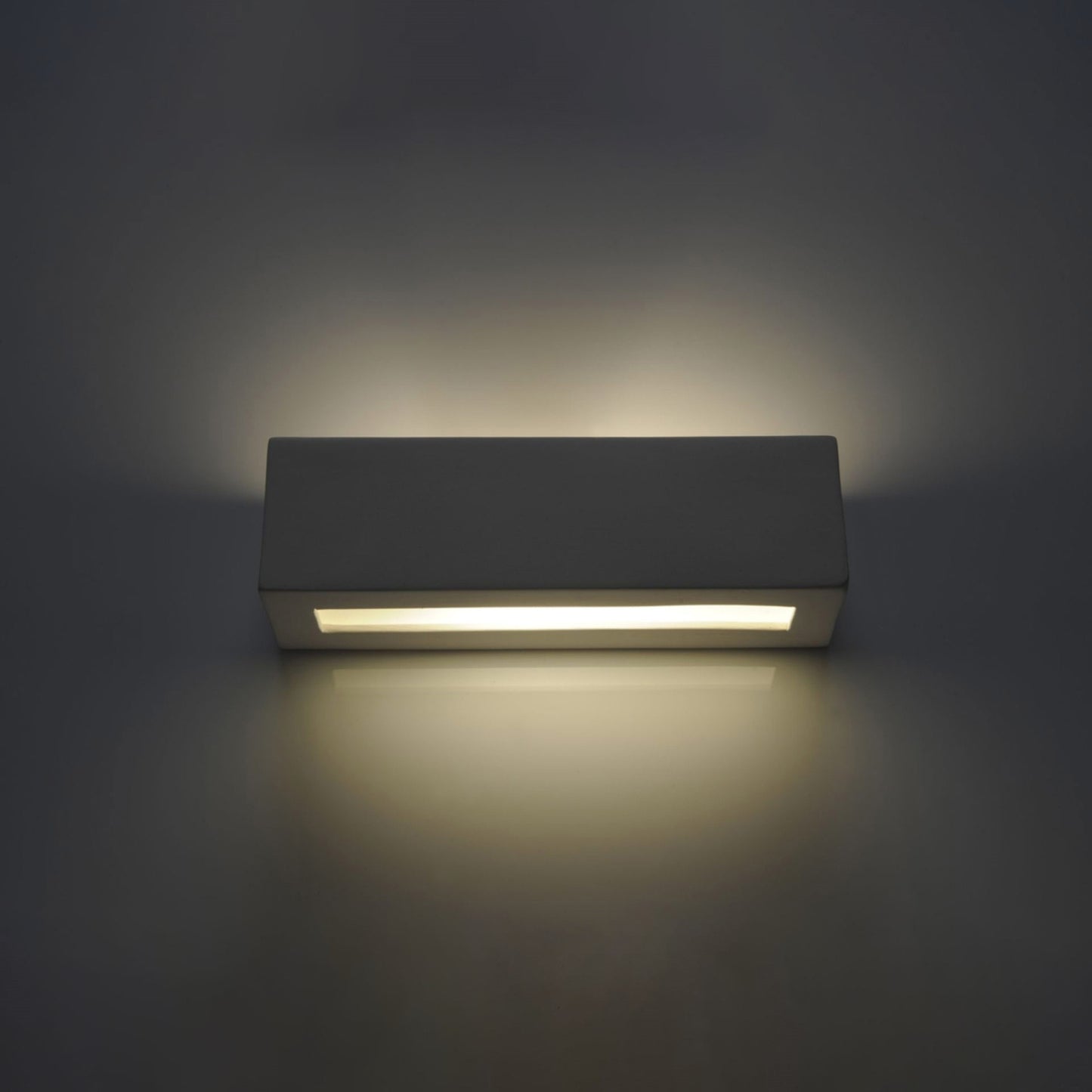 Wandlamp keramiek VEGA wit - detail