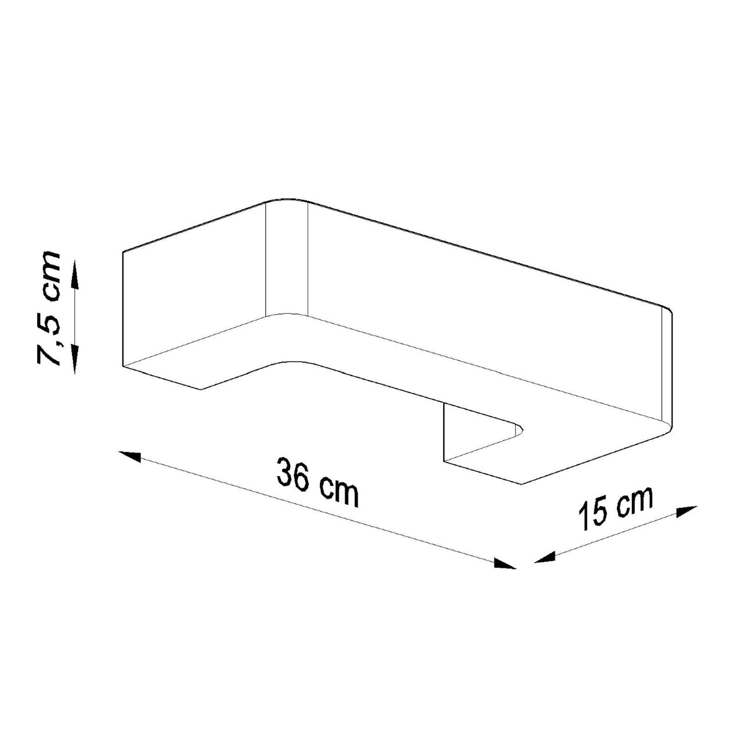Wandlamp keramiek MAGNET - in interieur