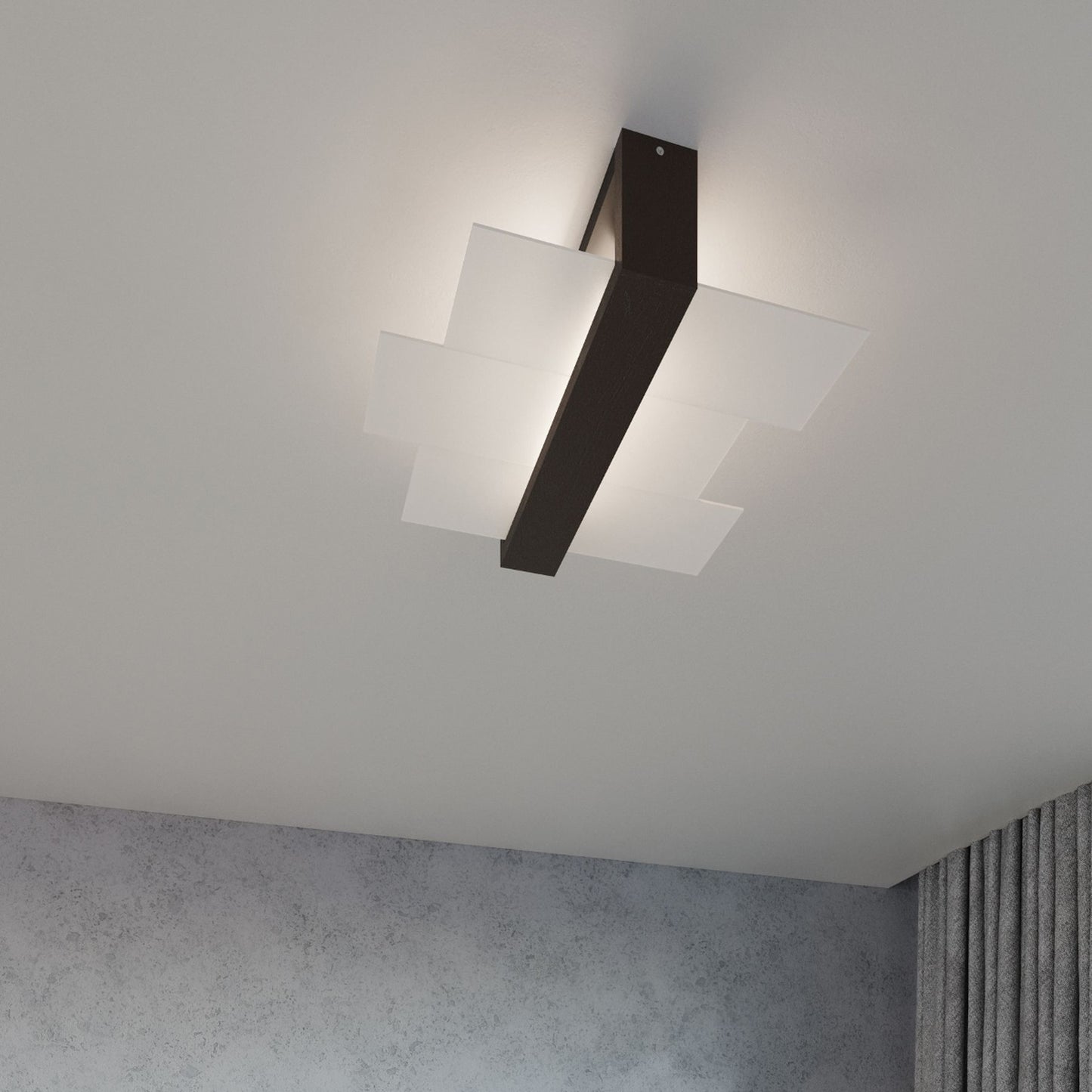 FENIKS 1 wandlamp wengé