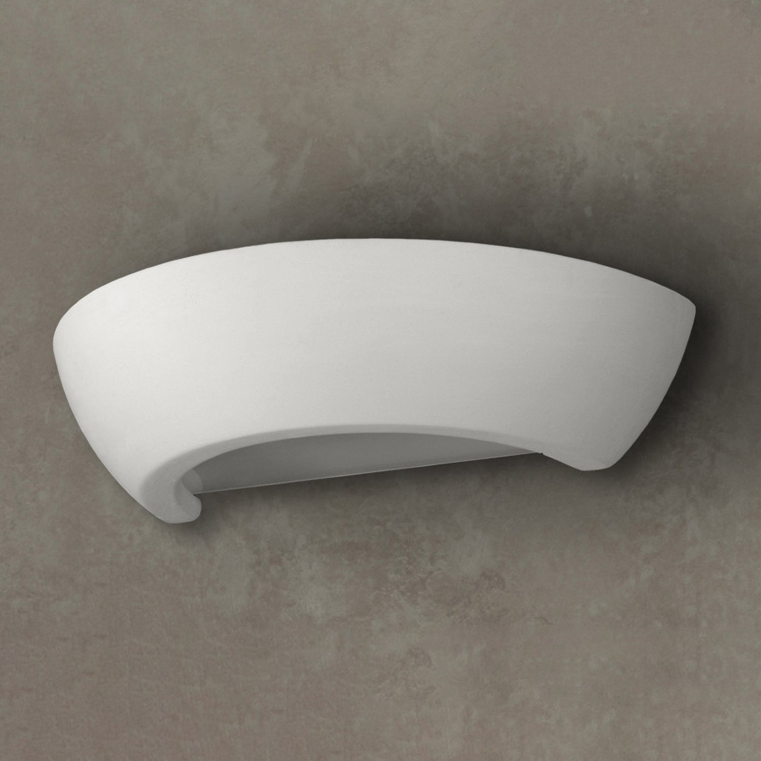 OSKAR keramische wandlamp wit