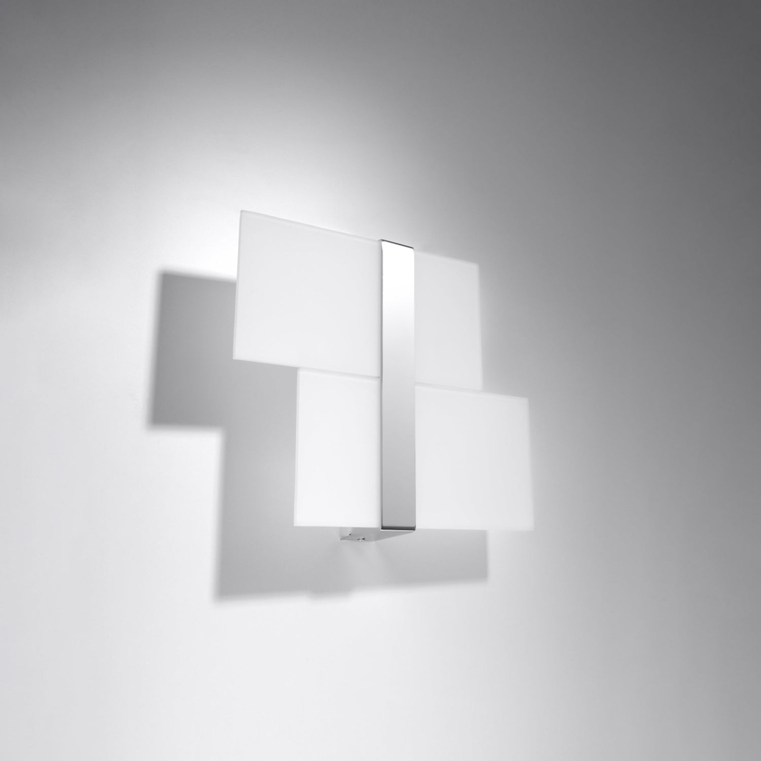 MASSIMO langwerpige wandlamp chroom