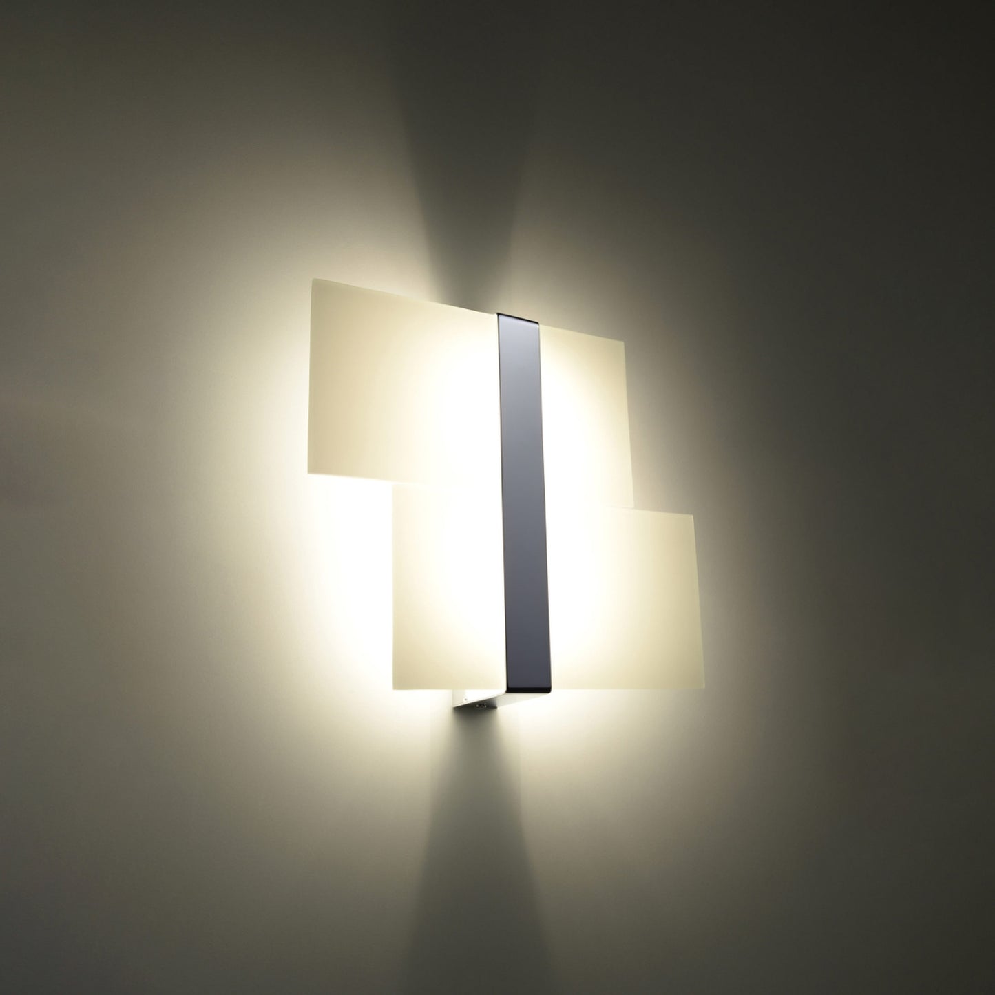 MASSIMO langwerpige wandlamp chroom