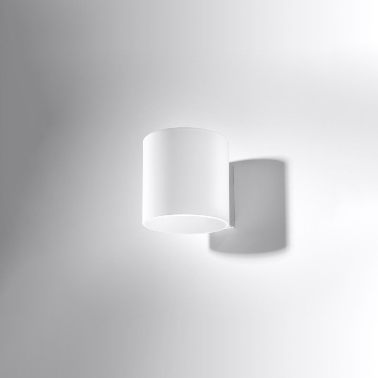 VICI cilindrische wandlamp wit