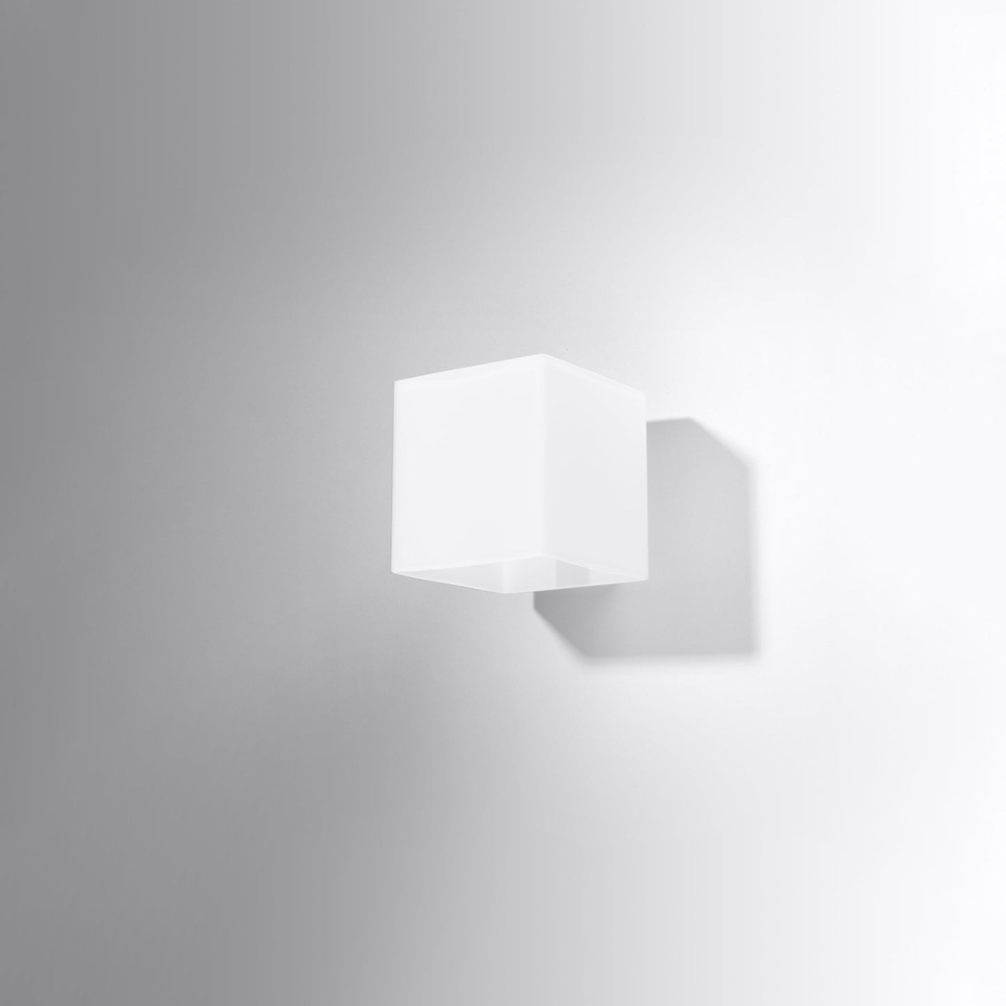 RICO vierkante wandlamp wit